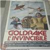 GOLDRAKE L`INVINCIBILE manifesto cinematografico originale 1979