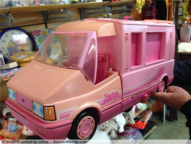 camper barbie anni 80