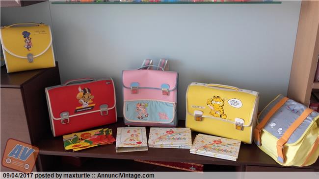 Cartelle scuola anni 80 on sale