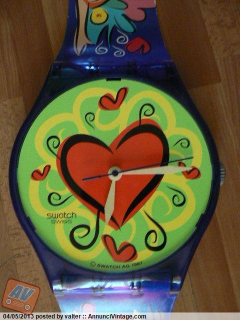 Swatch da sale parete anni 90