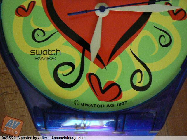 SWATCH MAXI DA MURO SWATCH DA PARETE | AnnunciVintage.com | Last