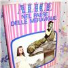 ALICE NEL PAESE DELLE MERAVIGLIE &#47; ALICE NELLO SPECCHIO 70s G. canale Torino italy - libro splendido sceneggiato Tv con Milena Vucotik