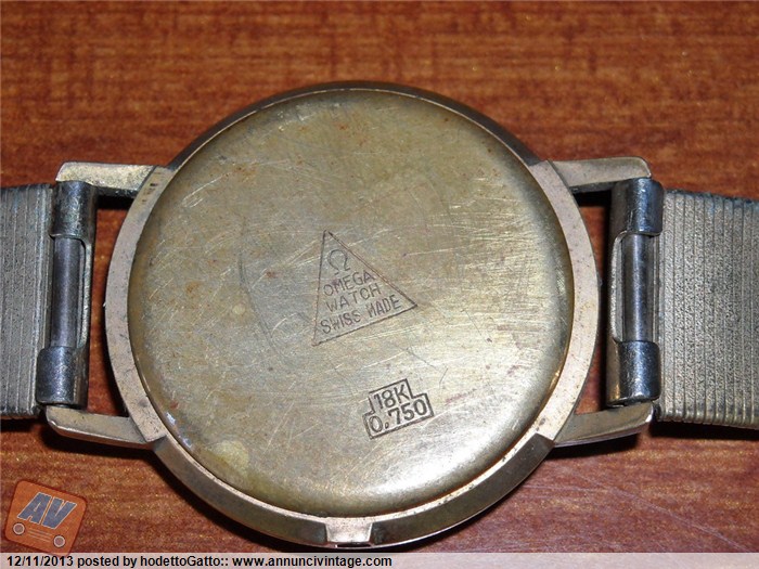 Omega Seamaster Orologio Vintage anni 70 18k 0750 |  AnnunciVintage.com/mercatino