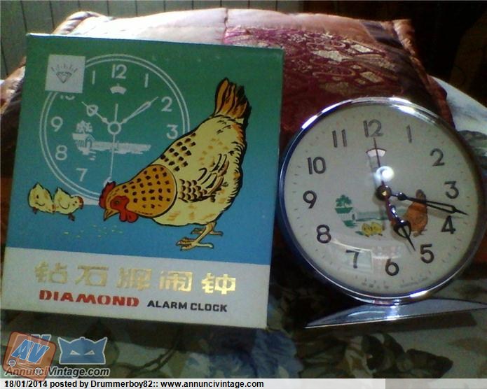 Sveglia con sales gallina originale