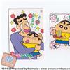 CRAYON SHIN CHAN 1995 Banpresto Japan - lotto 3 cards