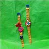 OROLOGIO PAPERINO Walt Disney - GADGET DISNEY ANNI 90 DUE OROLOGI PAPERINO - 