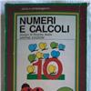 NUMERI E CALCOLI - (Tombola didattica) AIRONE EDIZIONI 1983 (MOLTO RARO) 