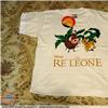 T-Shirt degli anni `90 della serie televisiva a cartoni animati "IL RE LEONE", NUOVA nella sua confezione Originale, taglia 9 - 11 anni, colore Bianco