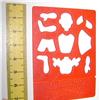 STENCIL FORMINA IN PLASTICA per disegni cerco&#33;
