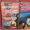 3 VHS DYNAMIC MANGA-GREEN LEGEND RAN vol.1, 2, 3 SERIE ANIME OAV COMPLETA-PREZZO SPEDITO