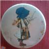 HOLLY HOBBIE PINS (BAMBINA DI PROFILO) SPILLA ANNI `70