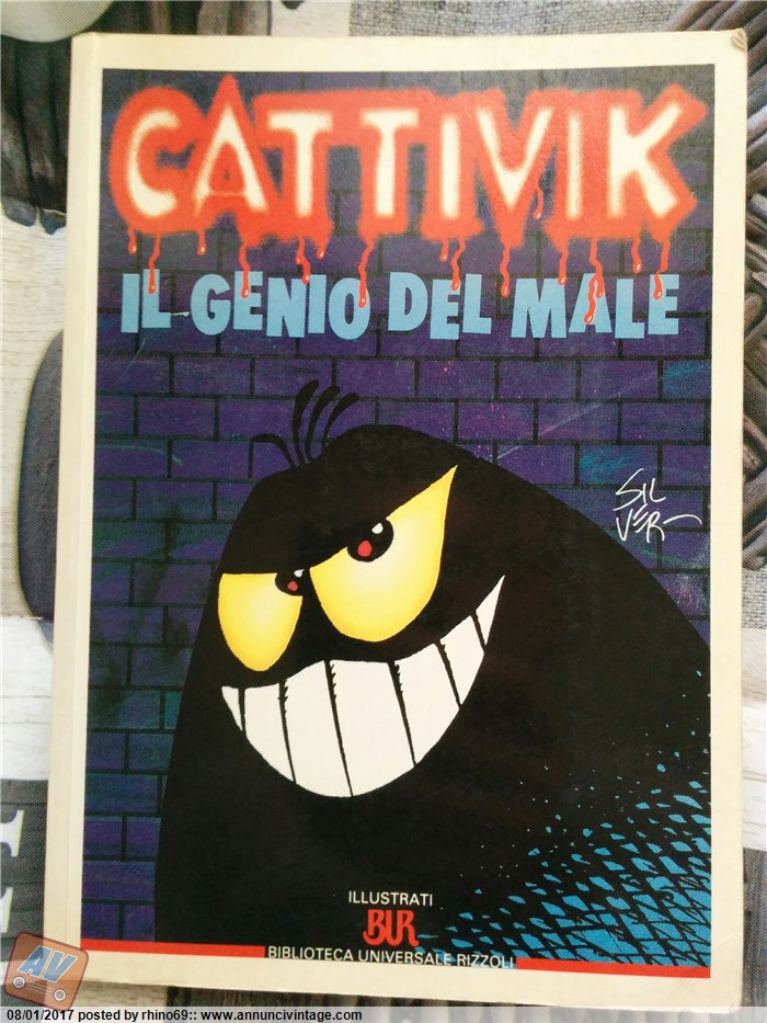 Cattivik Il Genio Del Male Bur 1993 Annuncivintage Com Mercatino