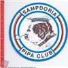 SAMPDORIA PIPA CLUB 70s adesivo club calcio
