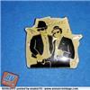 THE BLUES BROTHERS - ENAMEL PIN (ANNI `80)