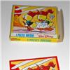 WALT DISNEY - I PUZZLE ADESIVI -70s Giocas Bologna italy - scatolina con mini puzzle mint