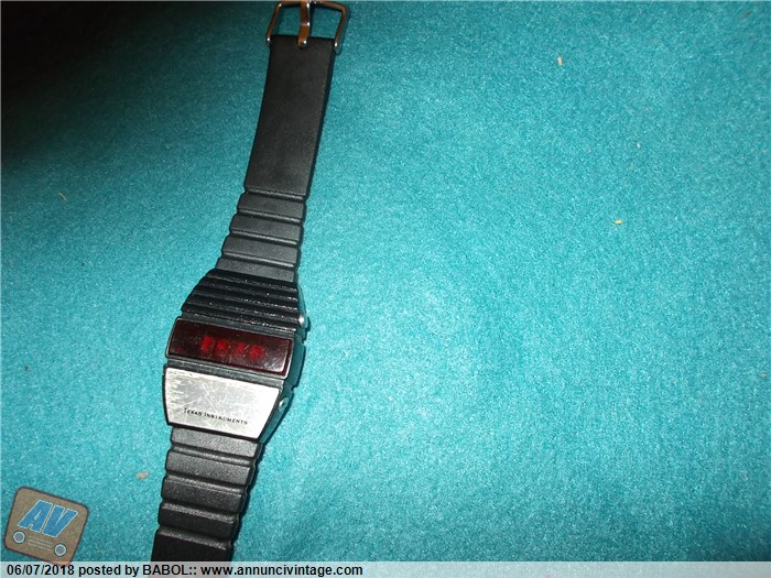 Orologio texas instruments led rossi online