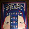 BLACK JACK JOKER POKER GAME 70s Harrods Uk - gioco in plastica in scatola originale completa