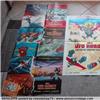 Set Completo Manifesti Cinema GLI UFO ROBOT CONTRO GLI INVASORI SPAZIALI # Mazinga Goldrake