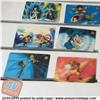 Cards - Kombat Cards La Saga Dei Sayan Card olografiche Mr. Day Parmalat 1996 serie intera 10 cards 