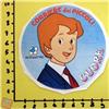 CORRIERE DEI PICCOLI CUORE ADESIVO STICKER VINTAGE NEW ORIGINAL