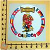 UNIVERSAL CARIOCA ADESIVO STICKER VINTAGE NEW ORIGINAL