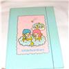 LITTLE TWIN STARS CARTELLINA CARTONCINO CON ELASTICO SANRIO JAPAN `80