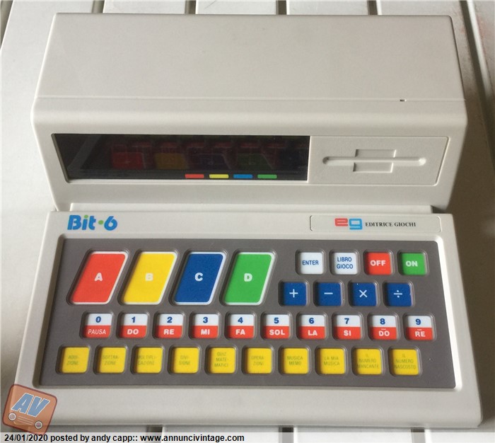 Primo Computer Bit 6 | AnnunciVintage.com/mercatino