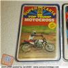 CARTE DA GIOCO TOP TRUMP SUPER CARTA MOTOCROSS E SUPER CARTINE GRAND PRIX ORIGINALI ANNI `80