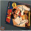 Tommy Stella dei Giants&#47;Kyojin no Hoshi Asahi Sonorama 1968 P-6 green flexy disc Vinile anime Japan
