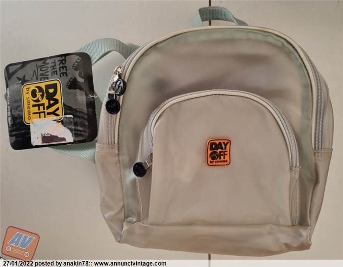 SMEMORANDA ZAINO DAY OFF ANNI 90 AnnunciVintage mercatino