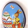 ovetto di Pasqua in latta scatolina deliziosa anni 80 coniglietto