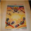 LOCANDINA ORIG UFO ROBOT CONTRO GLI INVASORI SPAZIALI 1979 GOLDRAKE MAZINGA TOEI
